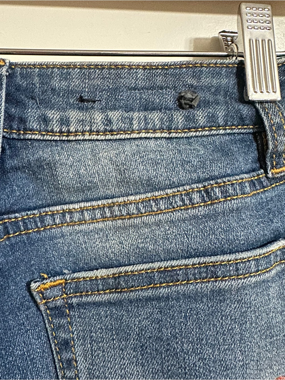 MISS ME Blue Embroidered Flare Jeans - Picture 10 of 14